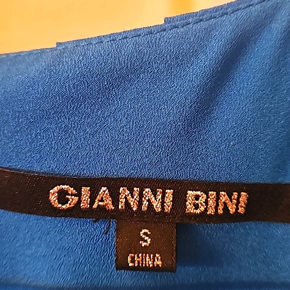 NWT Gianni Bini, Atlantic Blue Dress, Size S - Picture 2 of 7